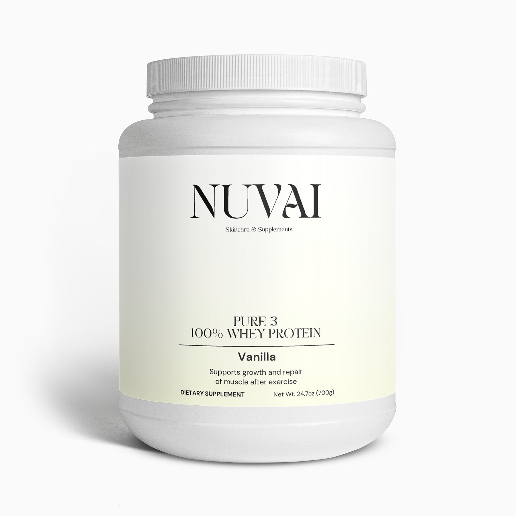 Pure3 100% Whey Protein Isolate (Vanilla)