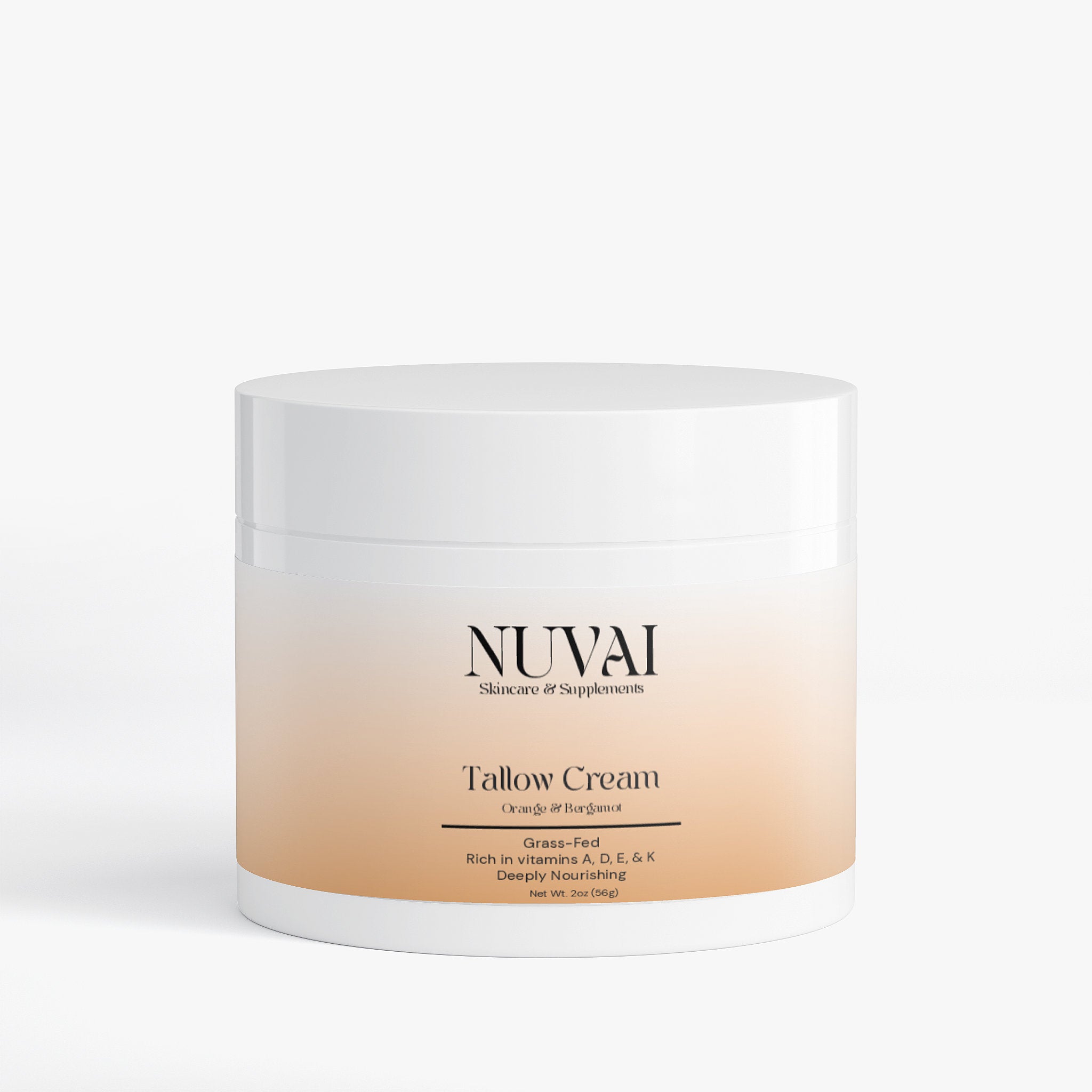 Tallow Cream Orange & Bergamot