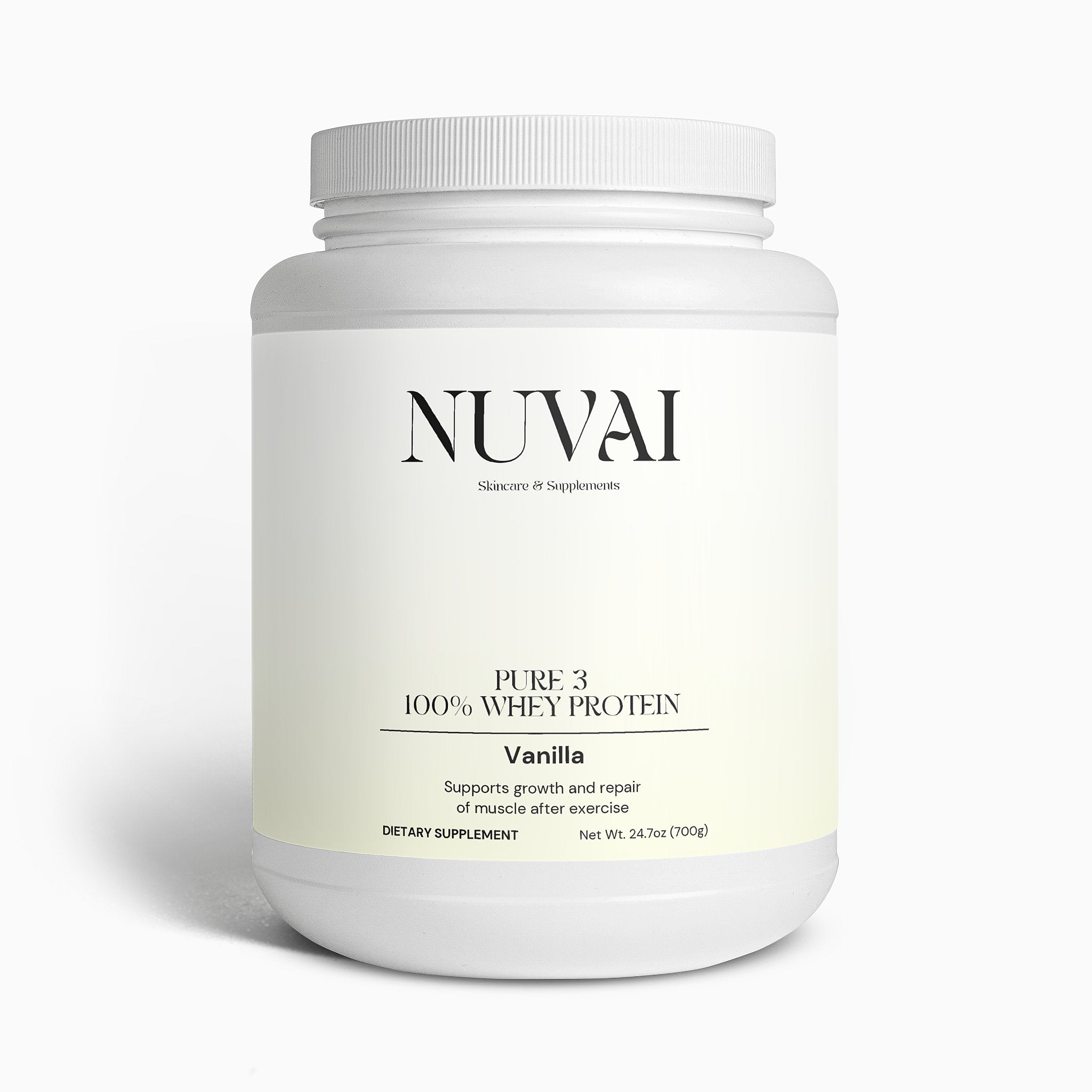 Pure3 100% Whey Protein Isolate (Vanilla)