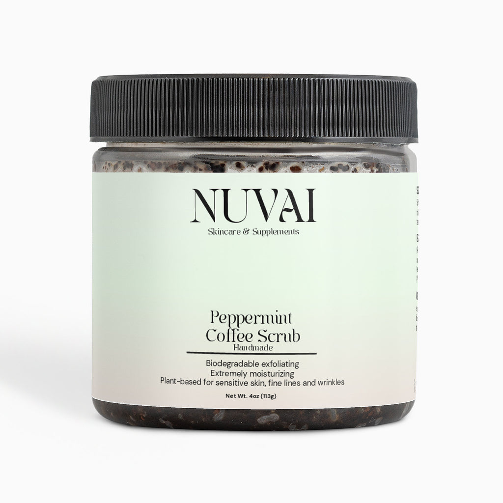 Peppermint Coffee Scrub