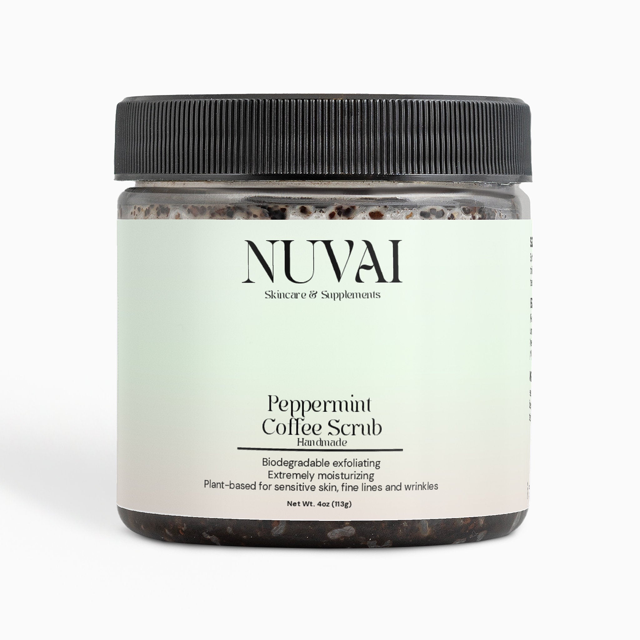 Peppermint Coffee Scrub