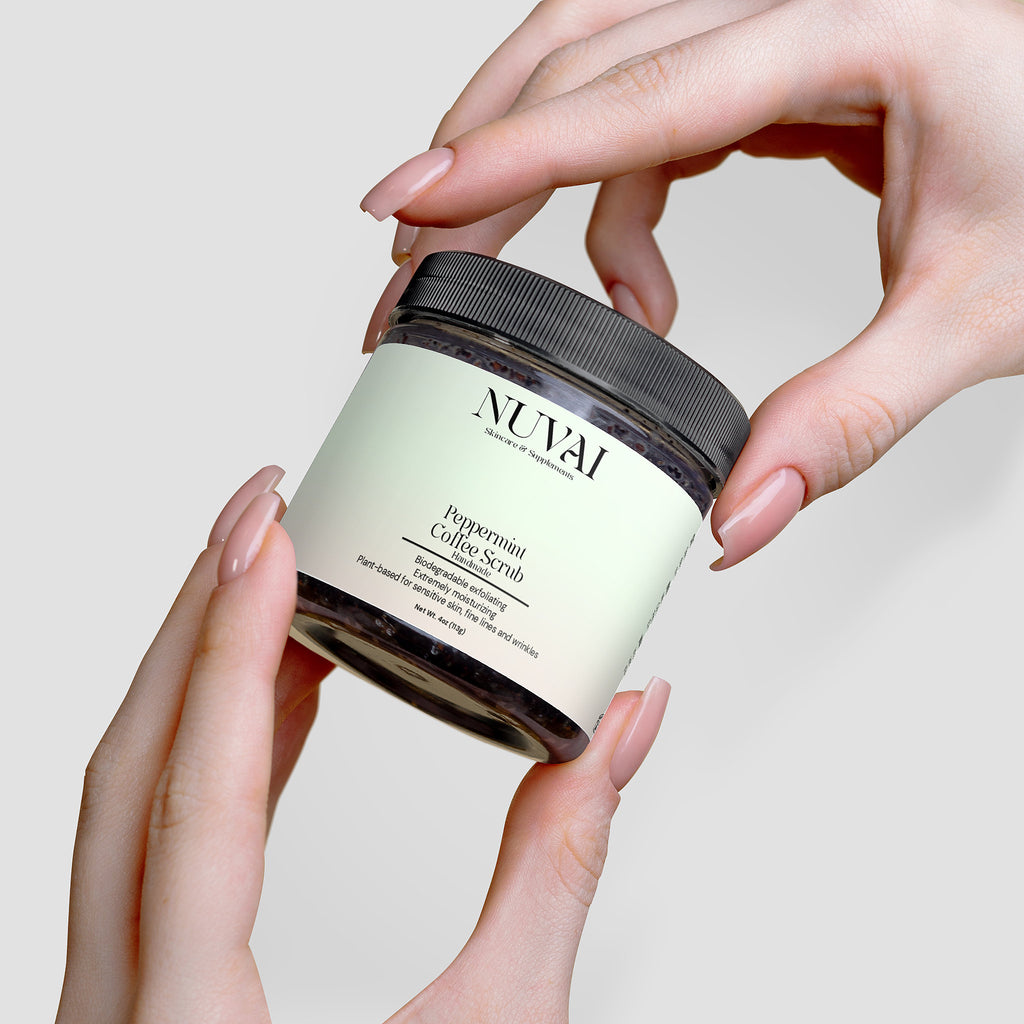 Peppermint Coffee Scrub