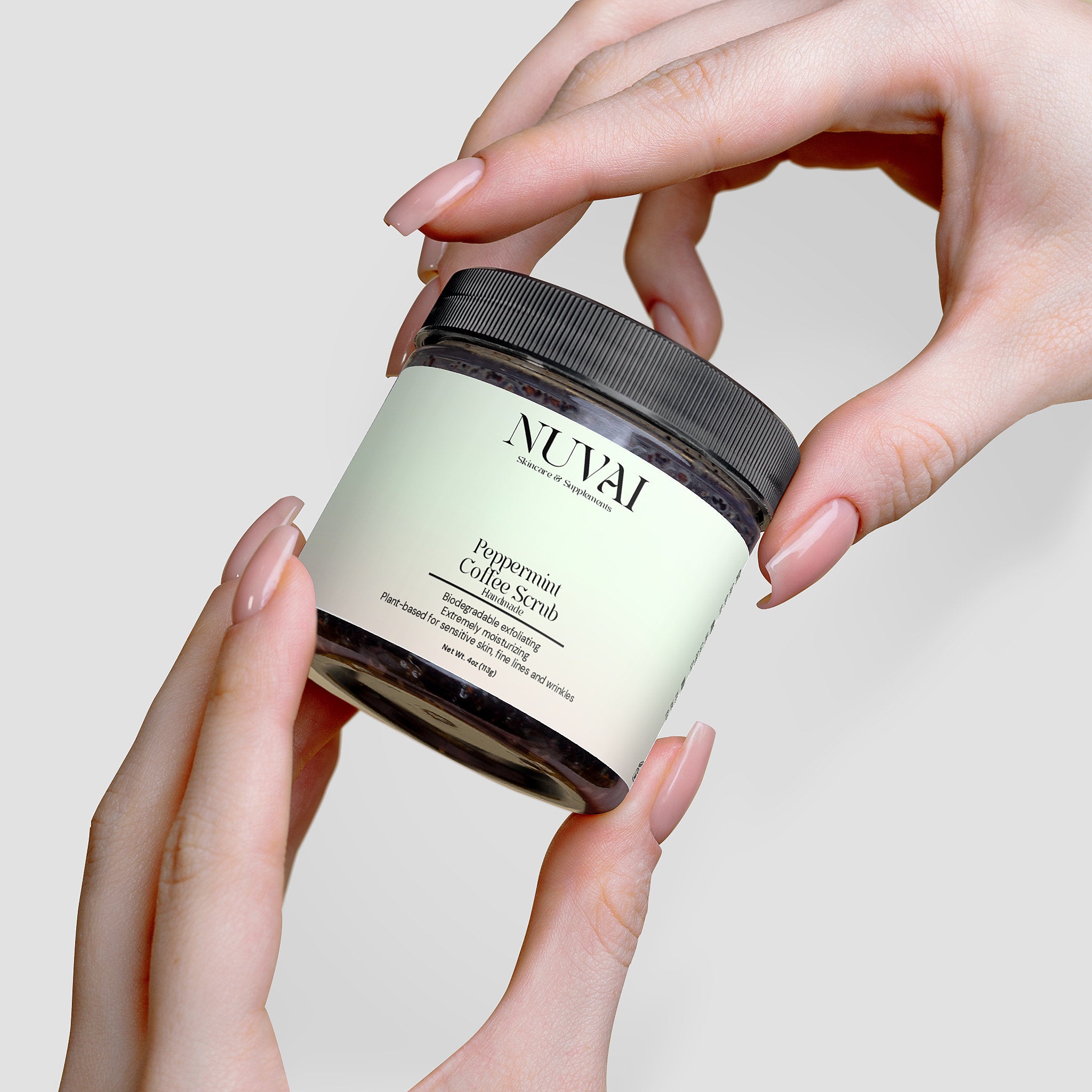 Peppermint Coffee Scrub