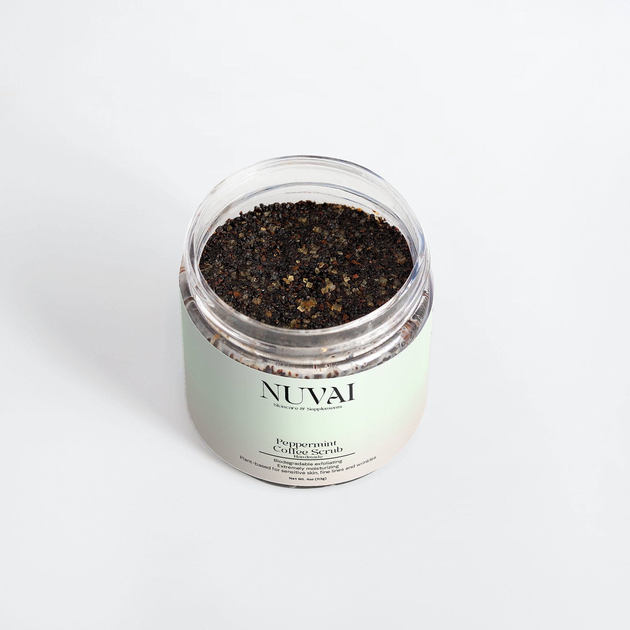 Peppermint Coffee Scrub